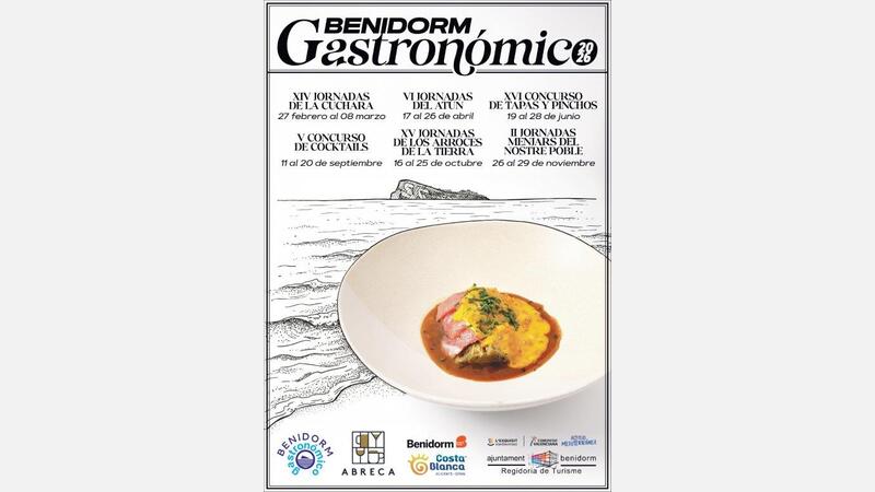 Cartel Benidorm Gastronómico 2026